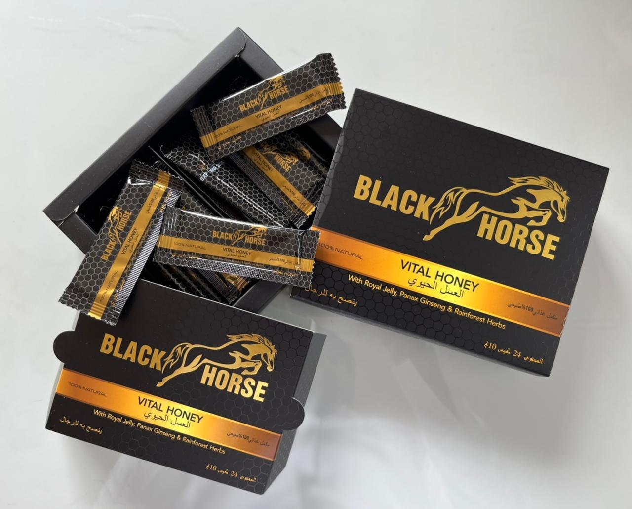 Black Horse Vital Herbal 10g x 24 Pieces