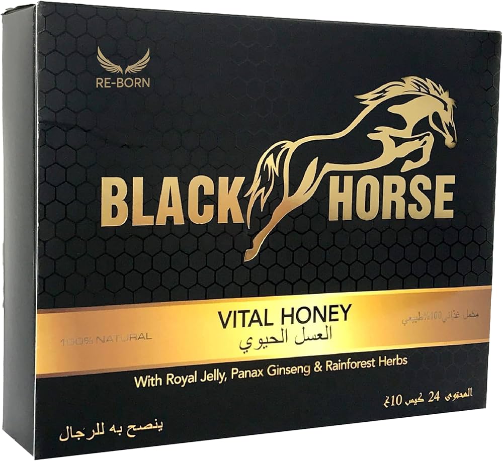Black Horse Vital Herbal 10g x 24 Pieces