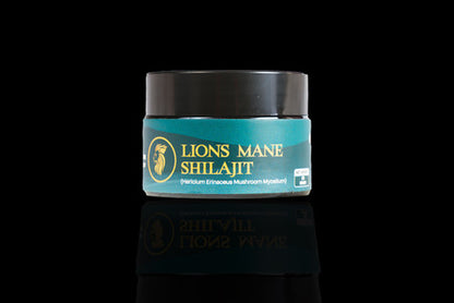 AG Shilajit Lion’s Mane 30g Jar