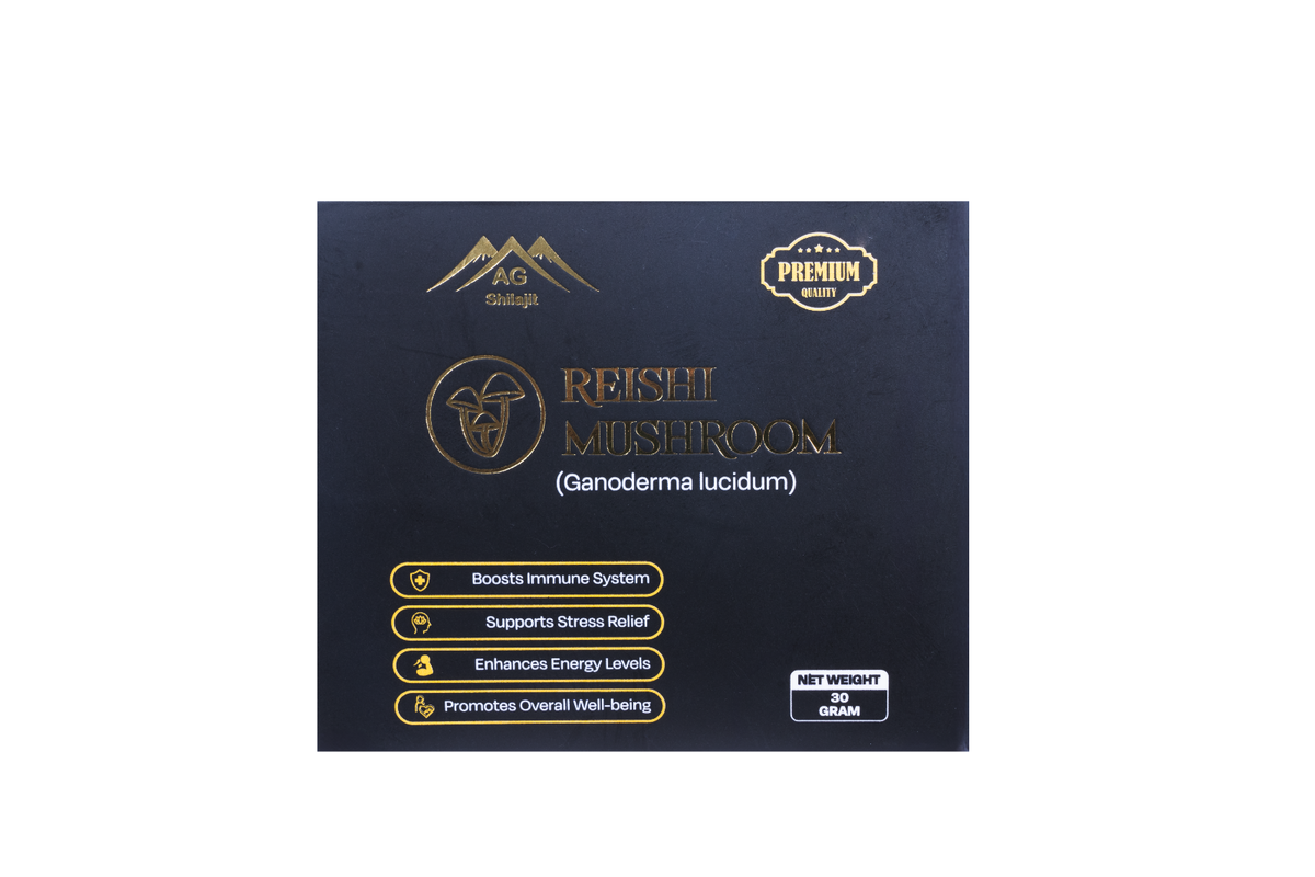 AG Shilajit Reishi Mushroom 30g Jar