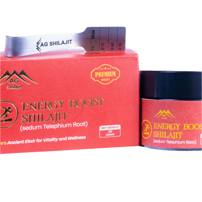 AG Shilajit Energy Boost 30g Jar