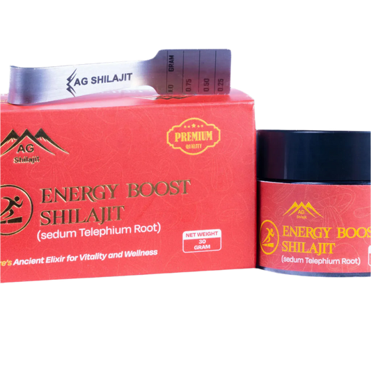 AG Shilajit Energy Boost 30g Jar