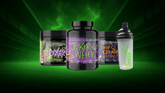 Joker whey 1kg + joker Pre workout + Joker electrolytes + Joker Shaker